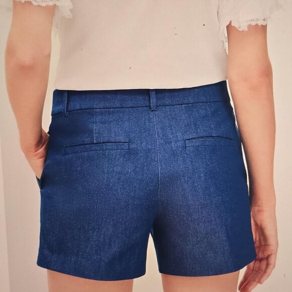 Ann Taylor Loft Riviera Shorts in Refined Denim (NWT) - Picture 3 of 3